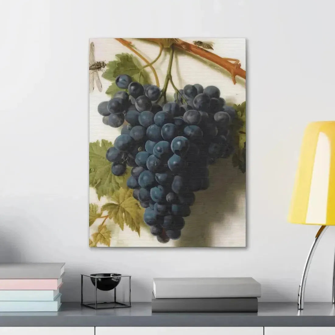 Jan Frans van Dael (1764-1840) Grappe de Raisins Marble - Canvas Wall Art - The Sticker Space