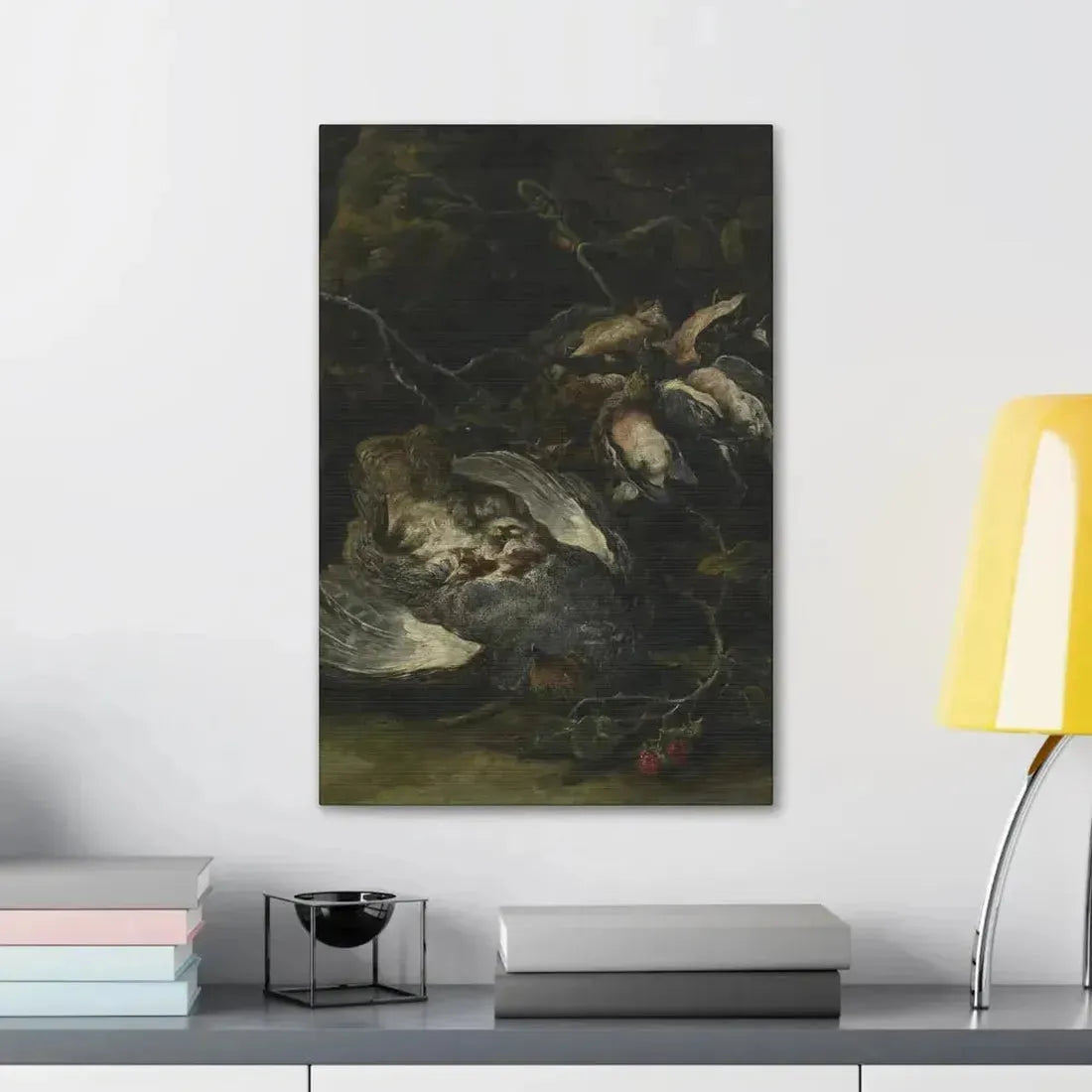 Jan Fyt (1611-1661) A Partridge and Small Game Birds 1650s - Canvas Wall Art - The Sticker Space