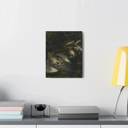 Jan Fyt (1611-1661) A Partridge and Small Game Birds 1650s - Canvas Wall Art - The Sticker Space