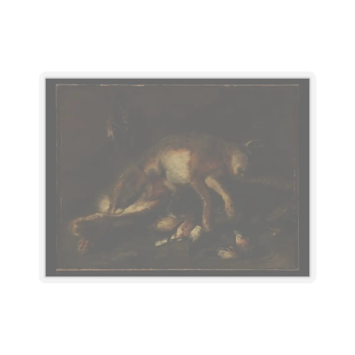 SKU:TSS-STICK-JNFYT-6X6-1N1MZ Sizes:6" × 6" Types:Transparent