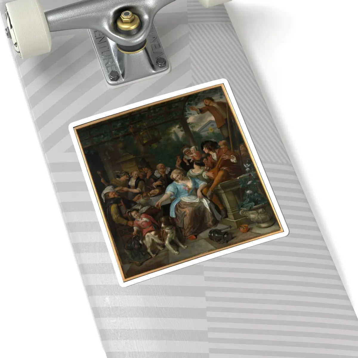 SKU:TSS-STICK-JNSTN-6X6-1N1NV Sizes:6" × 6" Types:White