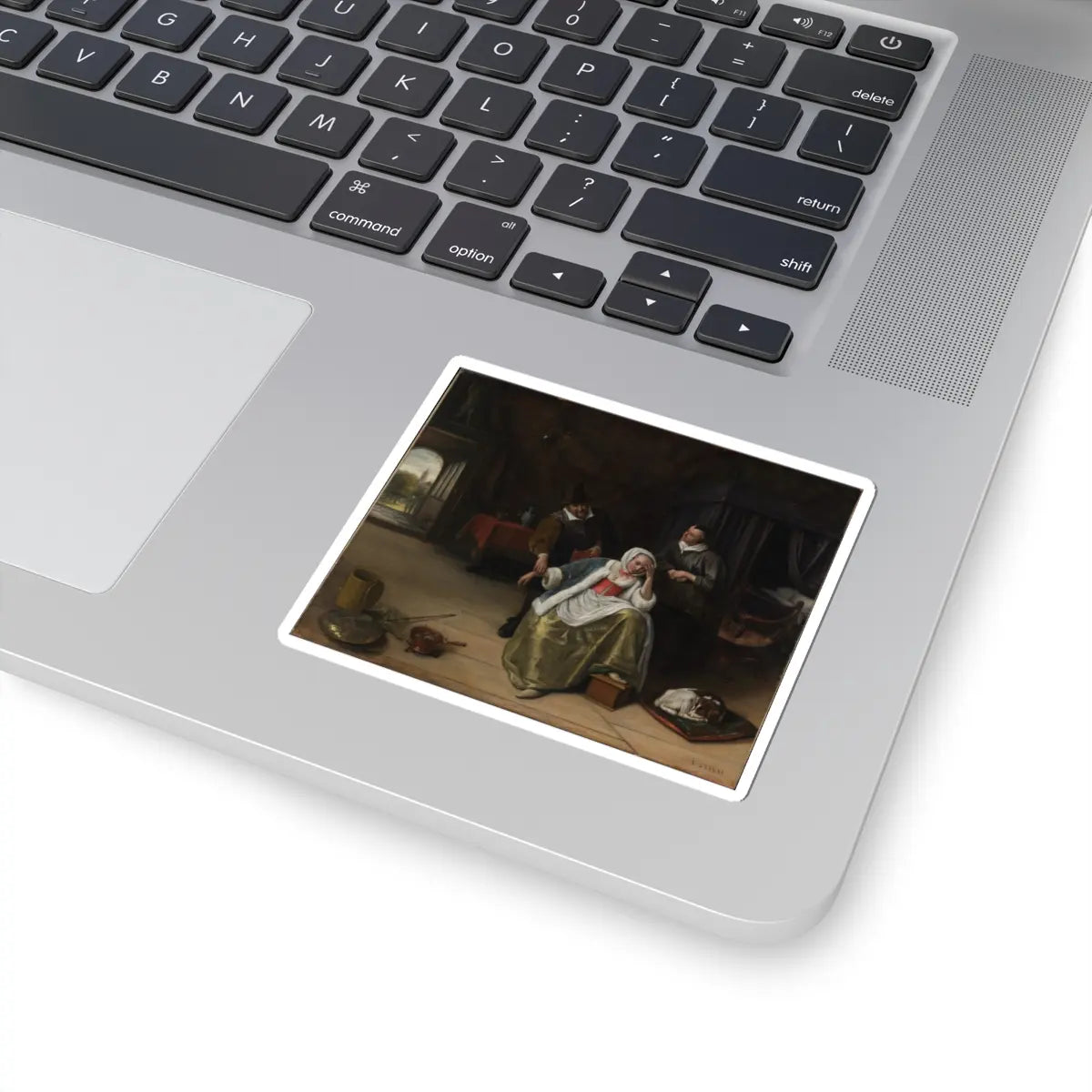 SKU:TSS-STICK-JNSTN-3X3-3 Sizes:3" × 3" Types:White