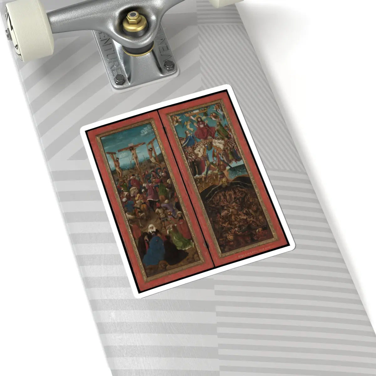 SKU:TSS-STICK-JNVN-6X6-5 Sizes:6" × 6" Types:White
