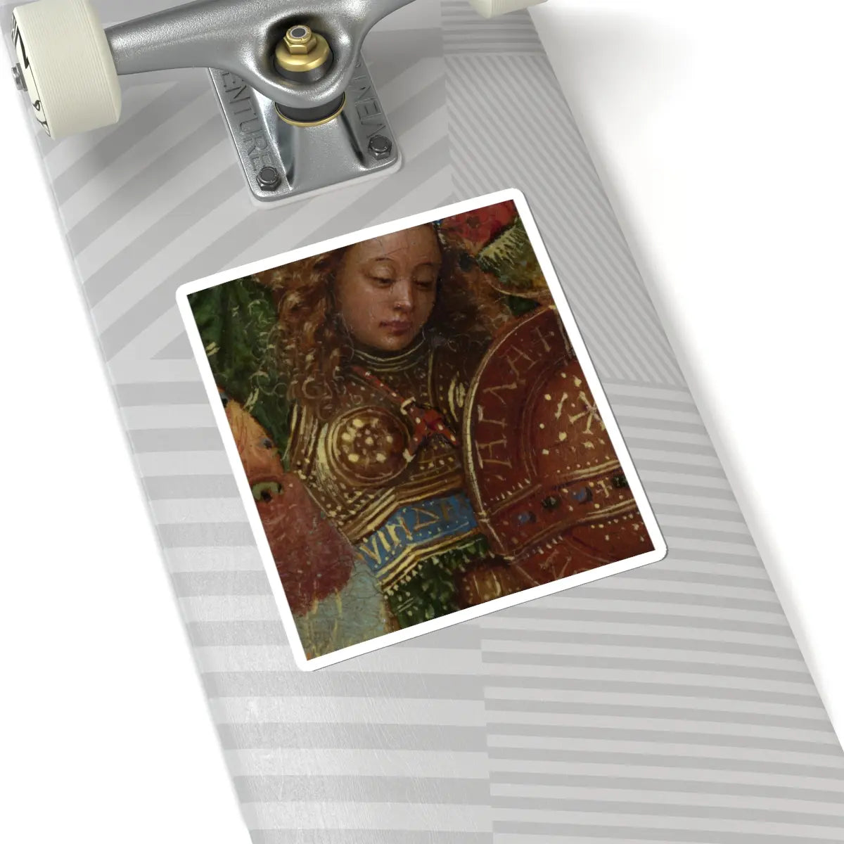 SKU:TSS-STICK-JNVN-6X6-11 Sizes:6" × 6" Types:White