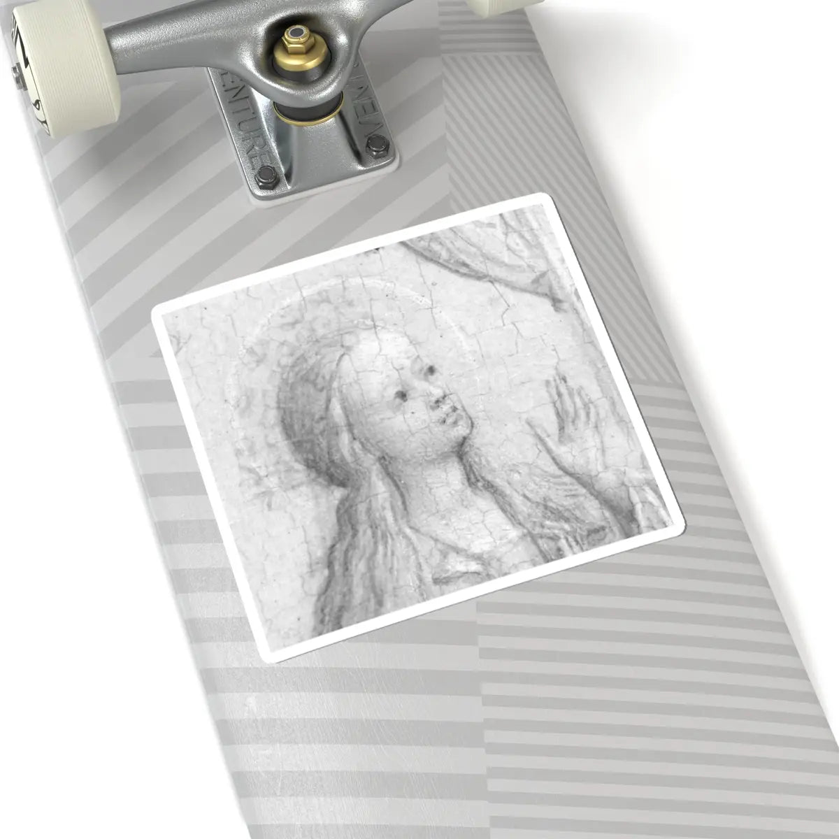 SKU:TSS-STICK-JNVN-6X6-18 Sizes:6" × 6" Types:White