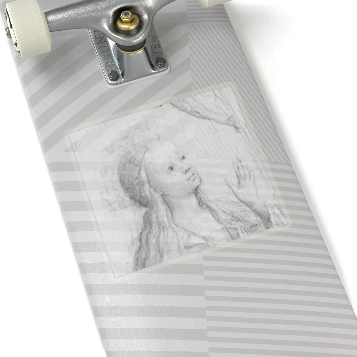 SKU:TSS-STICK-JNVN-6X6-1N1OF Sizes:6" × 6" Types:Transparent