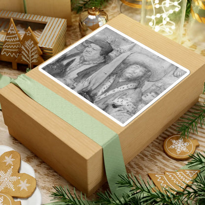SKU:TSS-STICK-JNVN-6X6-19 Sizes:6" × 6" Types:White