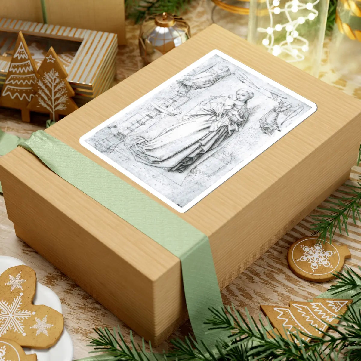 SKU:TSS-STICK-JNVN-6X6-24 Sizes:6" × 6" Types:White