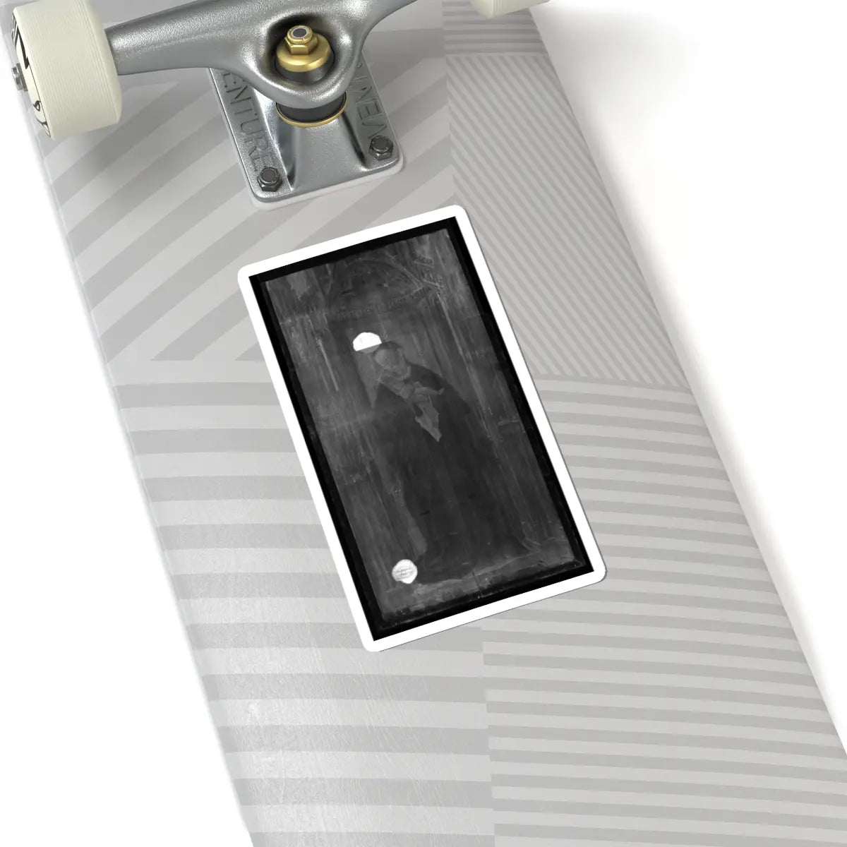 SKU:TSS-STICK-JNVN-6X6-25 Sizes:6" × 6" Types:White