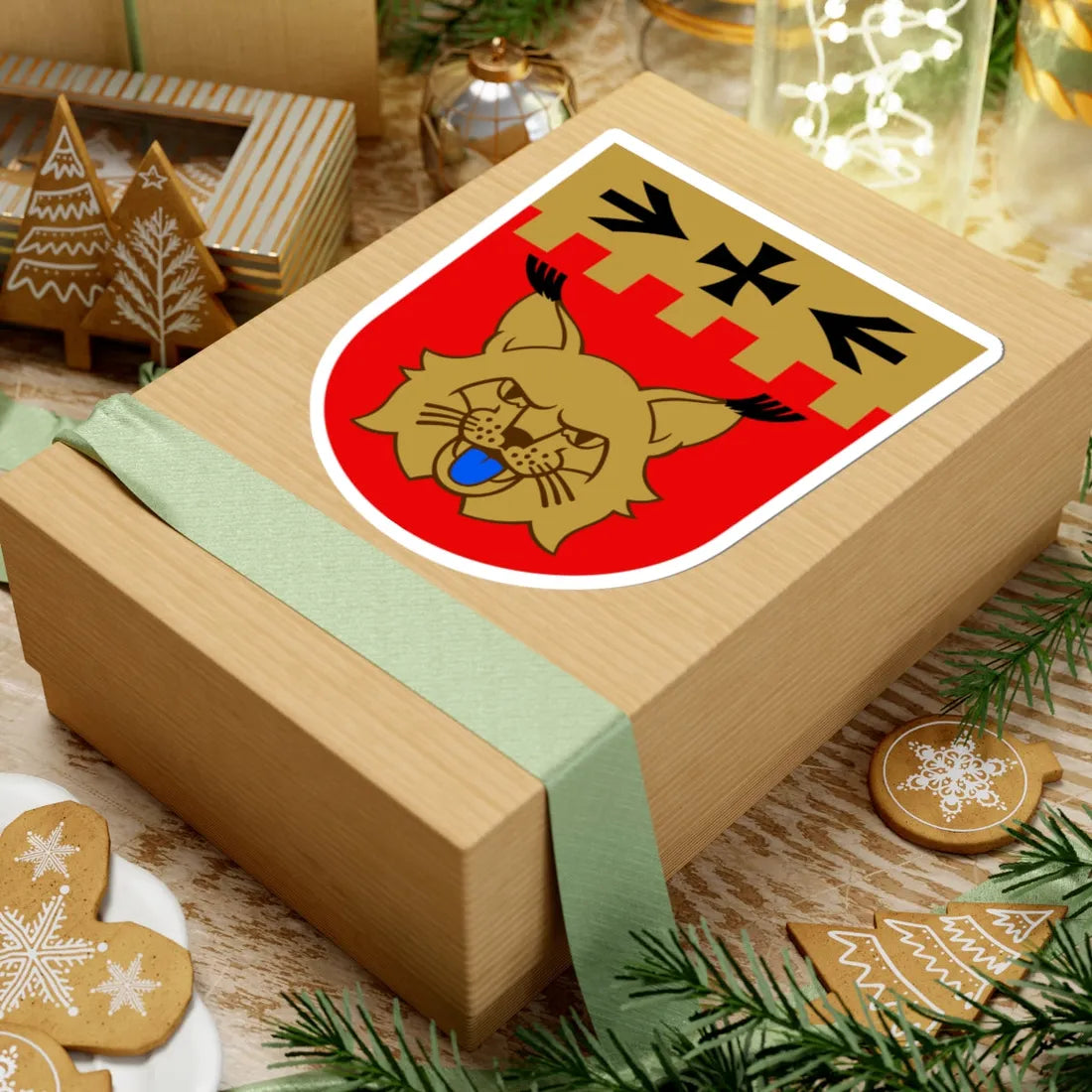 Janakkala.vaakuna (Finland) (Coat of Arms) STICKER Vinyl Kiss-Cut Decal - The Sticker Space