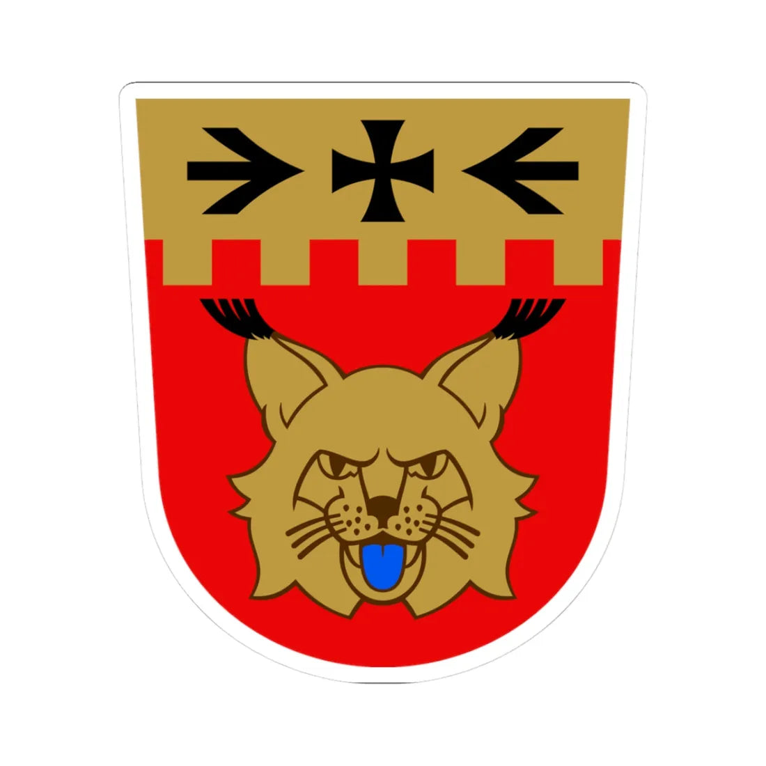 Janakkala.vaakuna (Finland) (Coat of Arms) STICKER Vinyl Kiss-Cut Decal - The Sticker Space