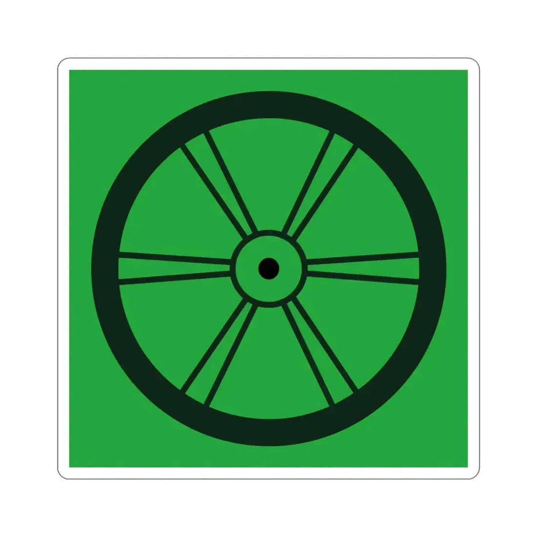 Janata Dal Flag (India) STICKER Vinyl Die-Cut Decal 5 Inch - The Sticker Space