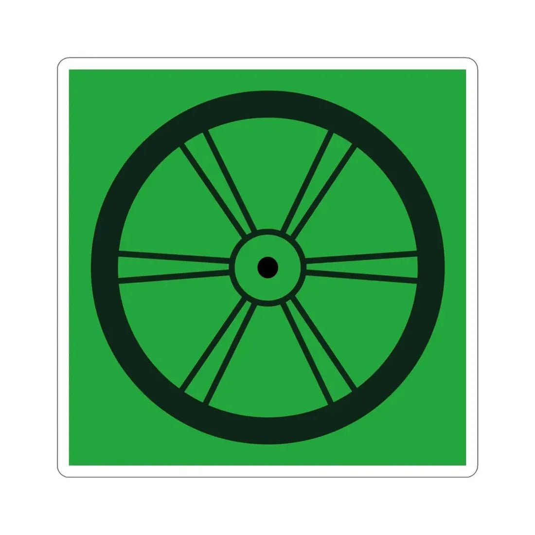 Janata Dal Flag (India) STICKER Vinyl Die-Cut Decal - The Sticker Space