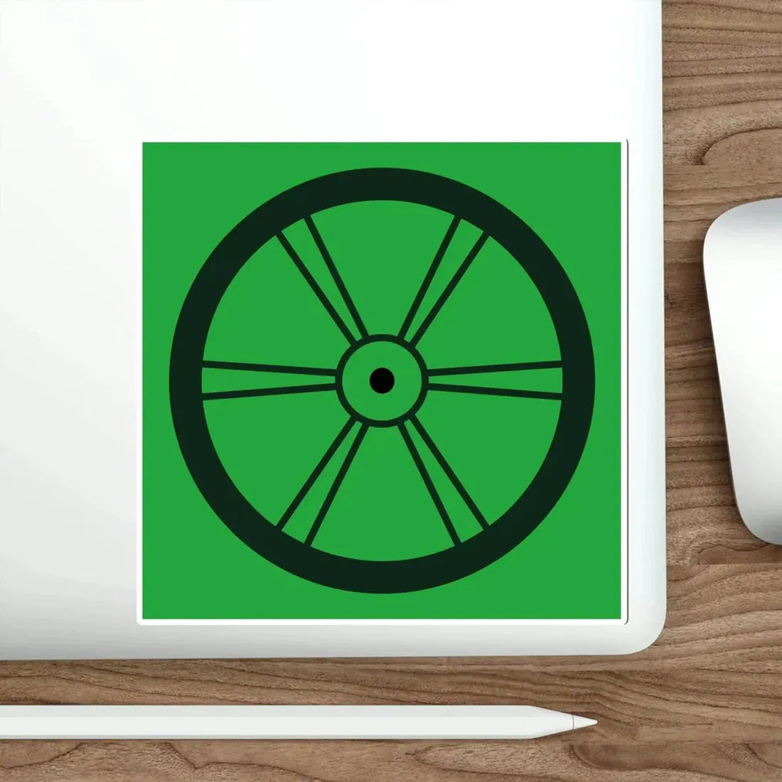 Janata Dal Flag (India) STICKER Vinyl Die-Cut Decal - The Sticker Space