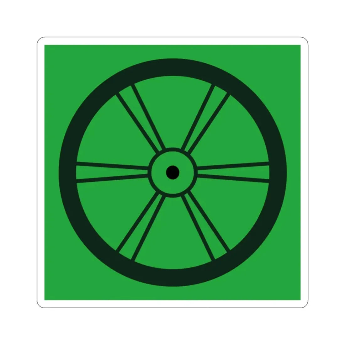 Janata Dal Flag (India) STICKER Vinyl Die-Cut Decal - The Sticker Space