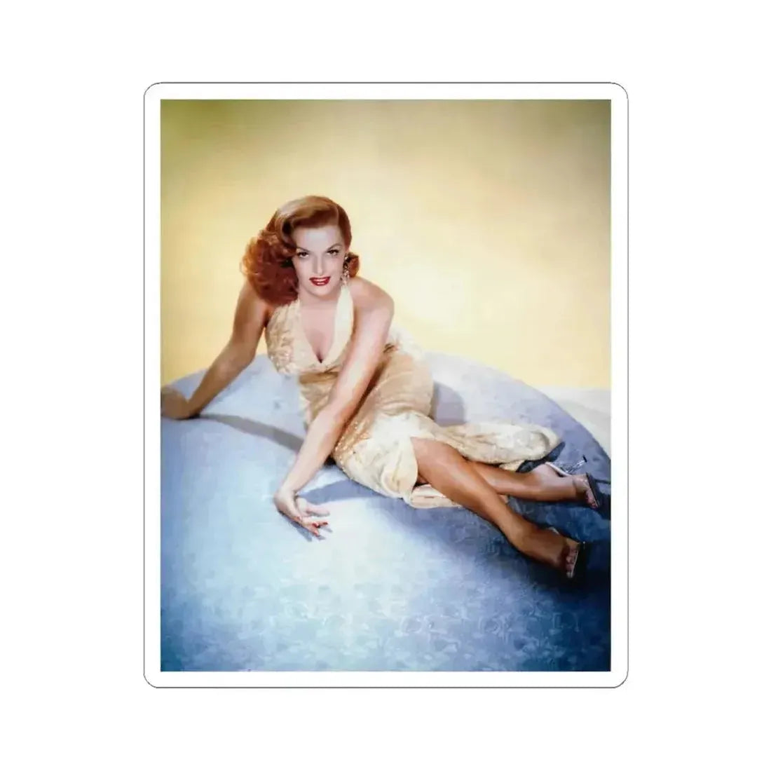Jane Russell #113 (Vintage Female Icon) STICKER Vinyl Kiss-Cut Decal 4 Inch White - The Sticker Space