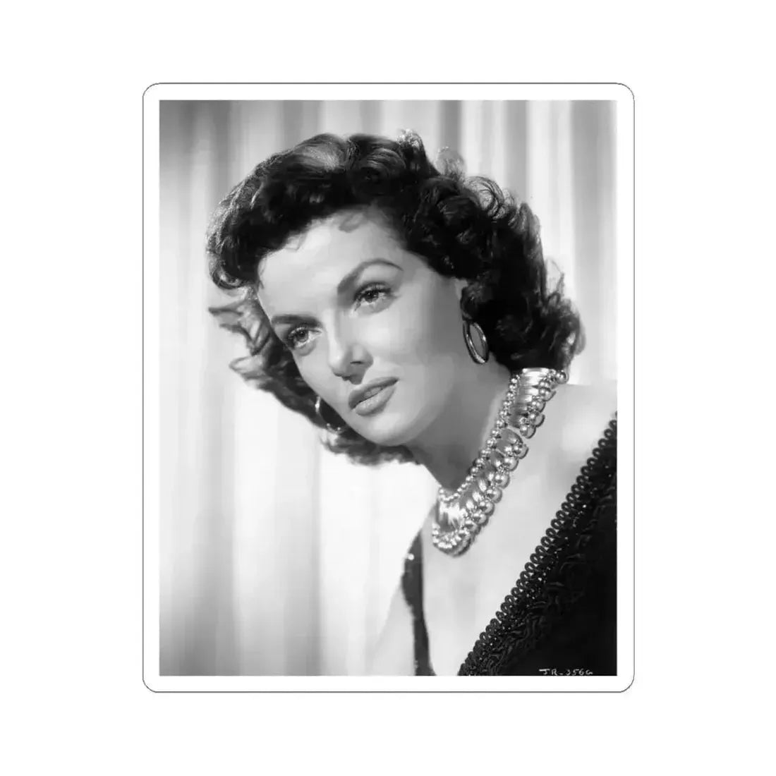 Jane Russell #125 (Vintage Female Icon) STICKER Vinyl Kiss-Cut Decal 4 Inch White - The Sticker Space