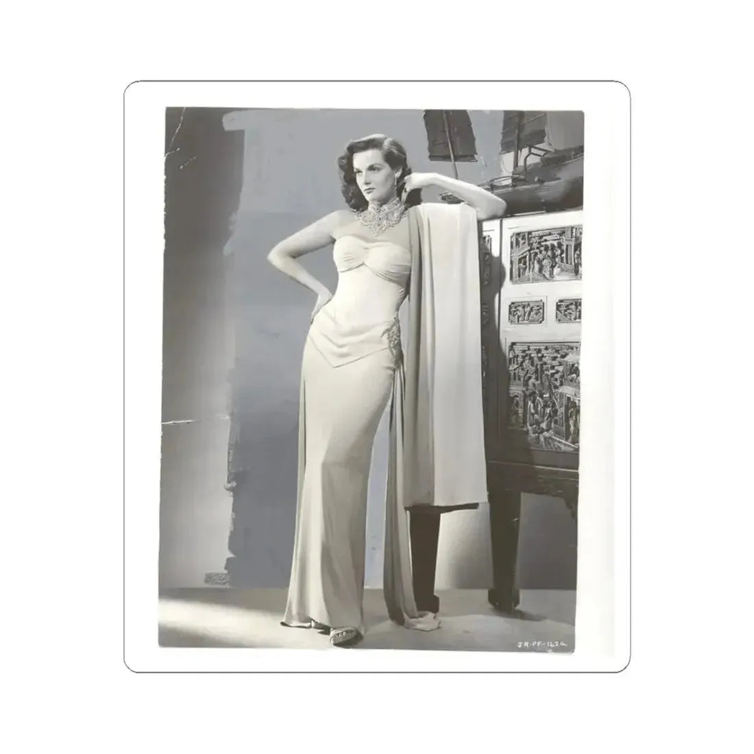 Jane Russell #133 (Vintage Female Icon) STICKER Vinyl Kiss-Cut Decal 3 Inch White - The Sticker Space