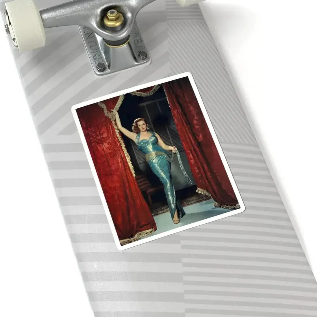 Jane Russell #135 (Vintage Female Icon) STICKER Vinyl Kiss-Cut Decal - The Sticker Space