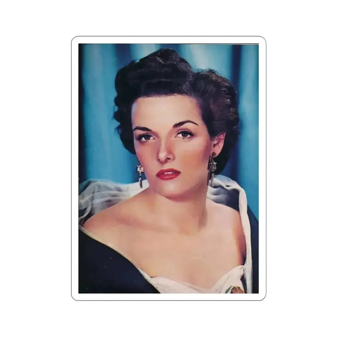 Jane Russell #139 (Vintage Female Icon) STICKER Vinyl Kiss-Cut Decal 6 Inch White - The Sticker Space