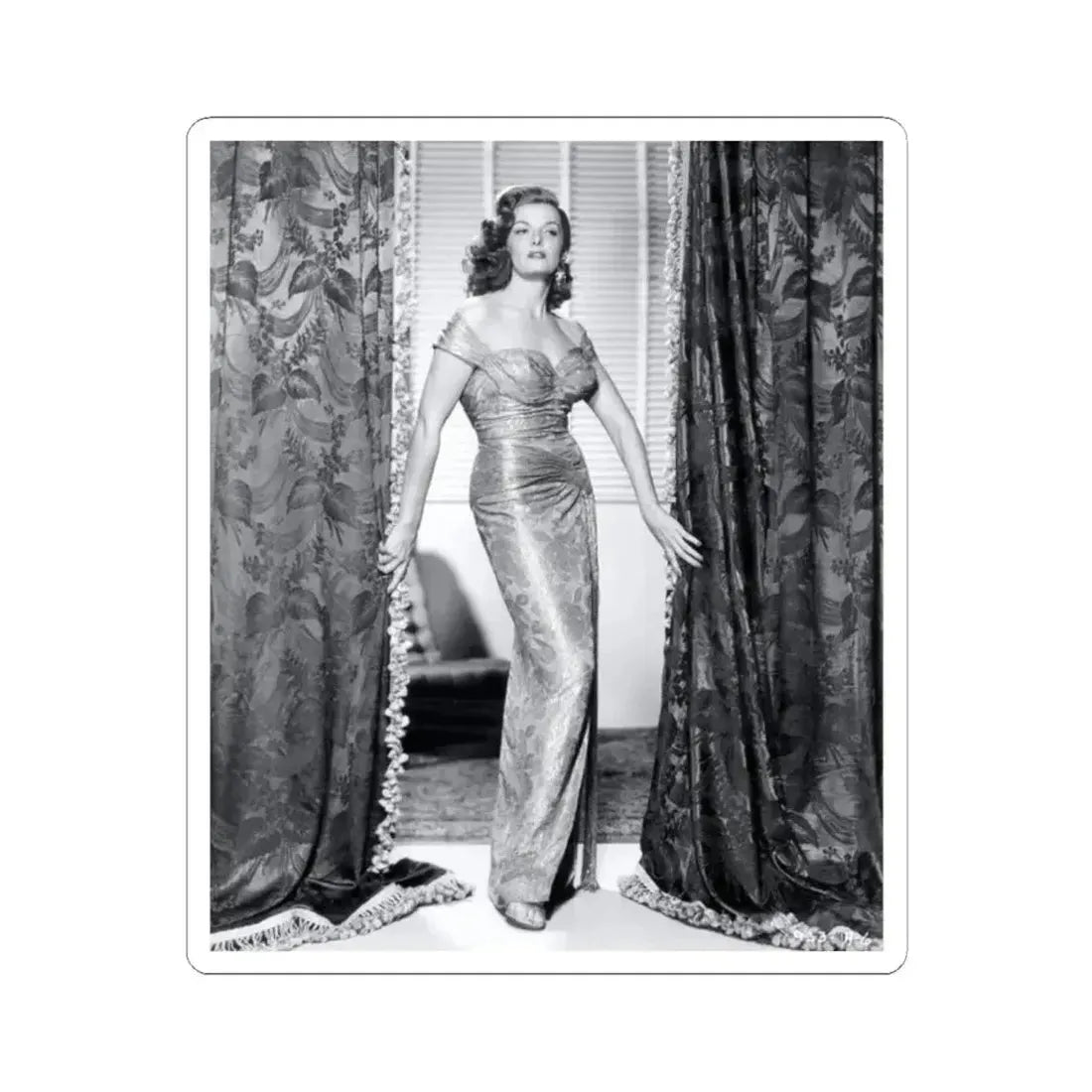 Jane Russell #145 (Vintage Female Icon) STICKER Vinyl Kiss-Cut Decal 2 Inch White - The Sticker Space