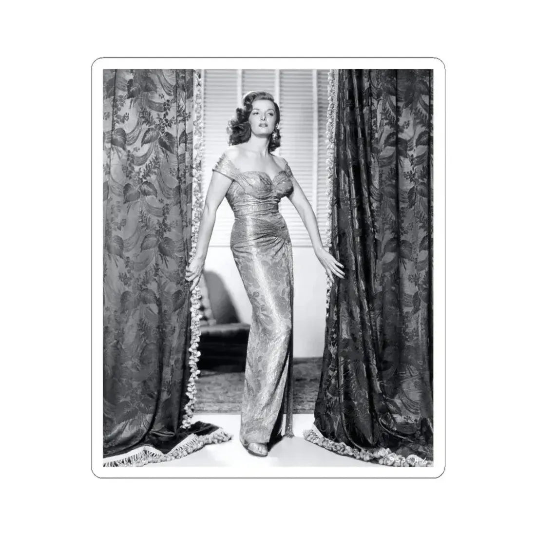 Jane Russell #145 (Vintage Female Icon) STICKER Vinyl Kiss-Cut Decal 4 Inch White - The Sticker Space