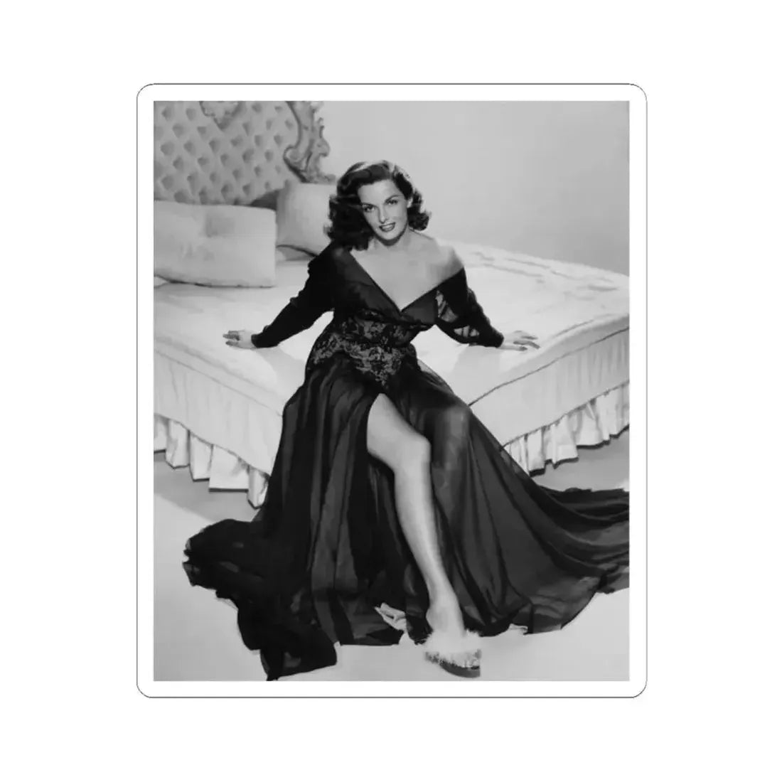 Jane Russell #157 (Vintage Female Icon) STICKER Vinyl Kiss-Cut Decal 2 Inch White - The Sticker Space