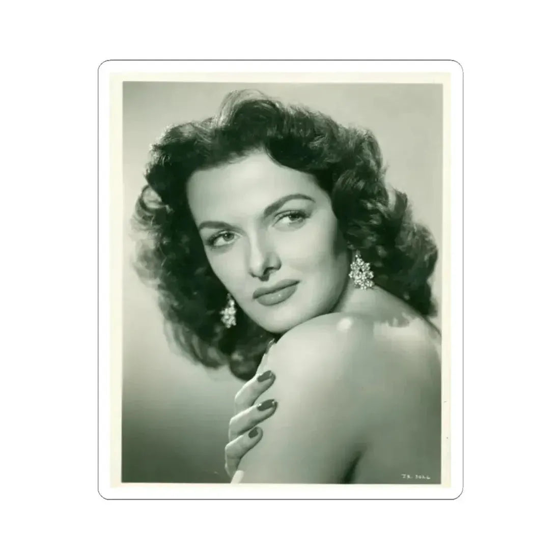 Jane Russell #166 (Vintage Female Icon) STICKER Vinyl Kiss-Cut Decal 2 Inch White - The Sticker Space