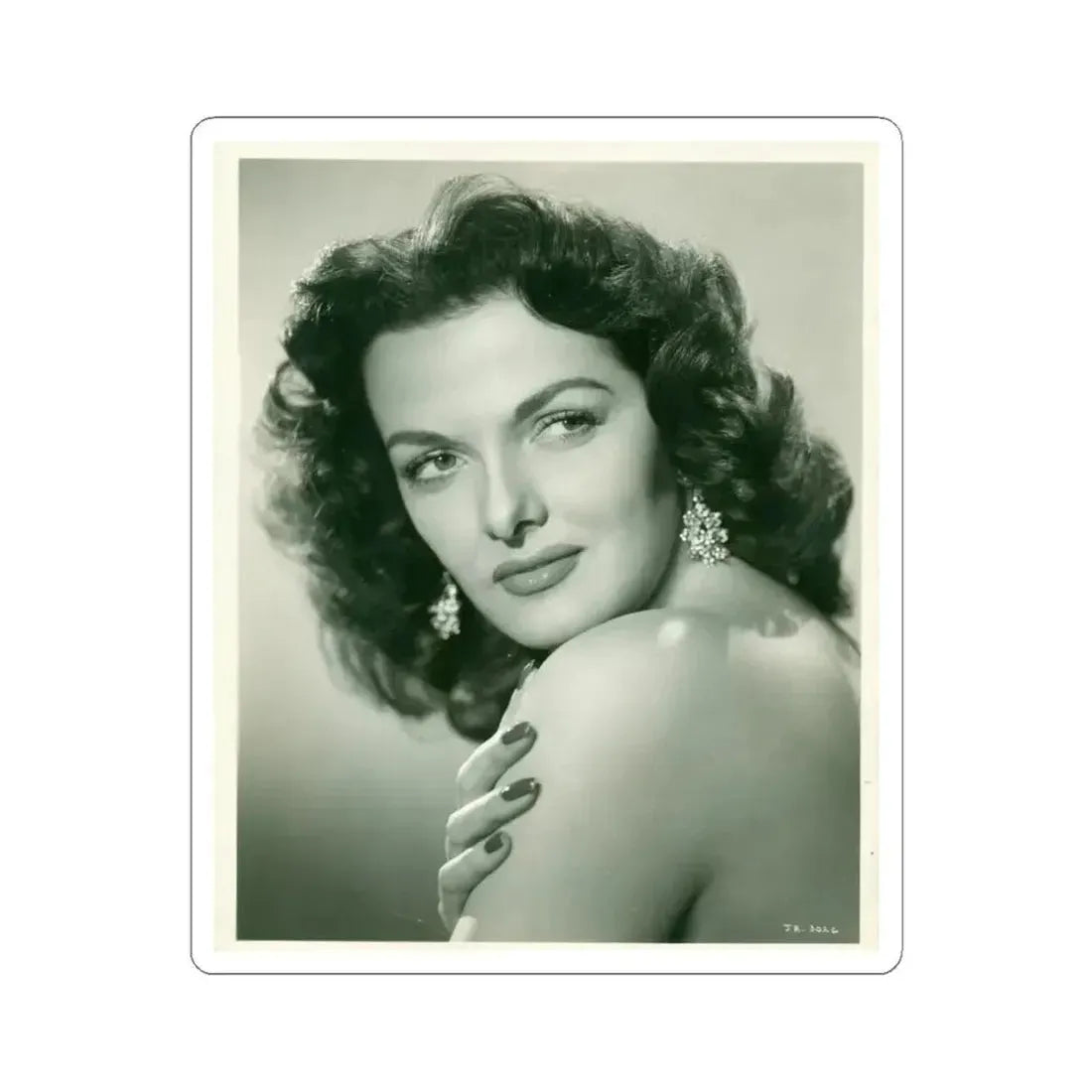 Jane Russell #166 (Vintage Female Icon) STICKER Vinyl Kiss-Cut Decal 4 Inch White - The Sticker Space