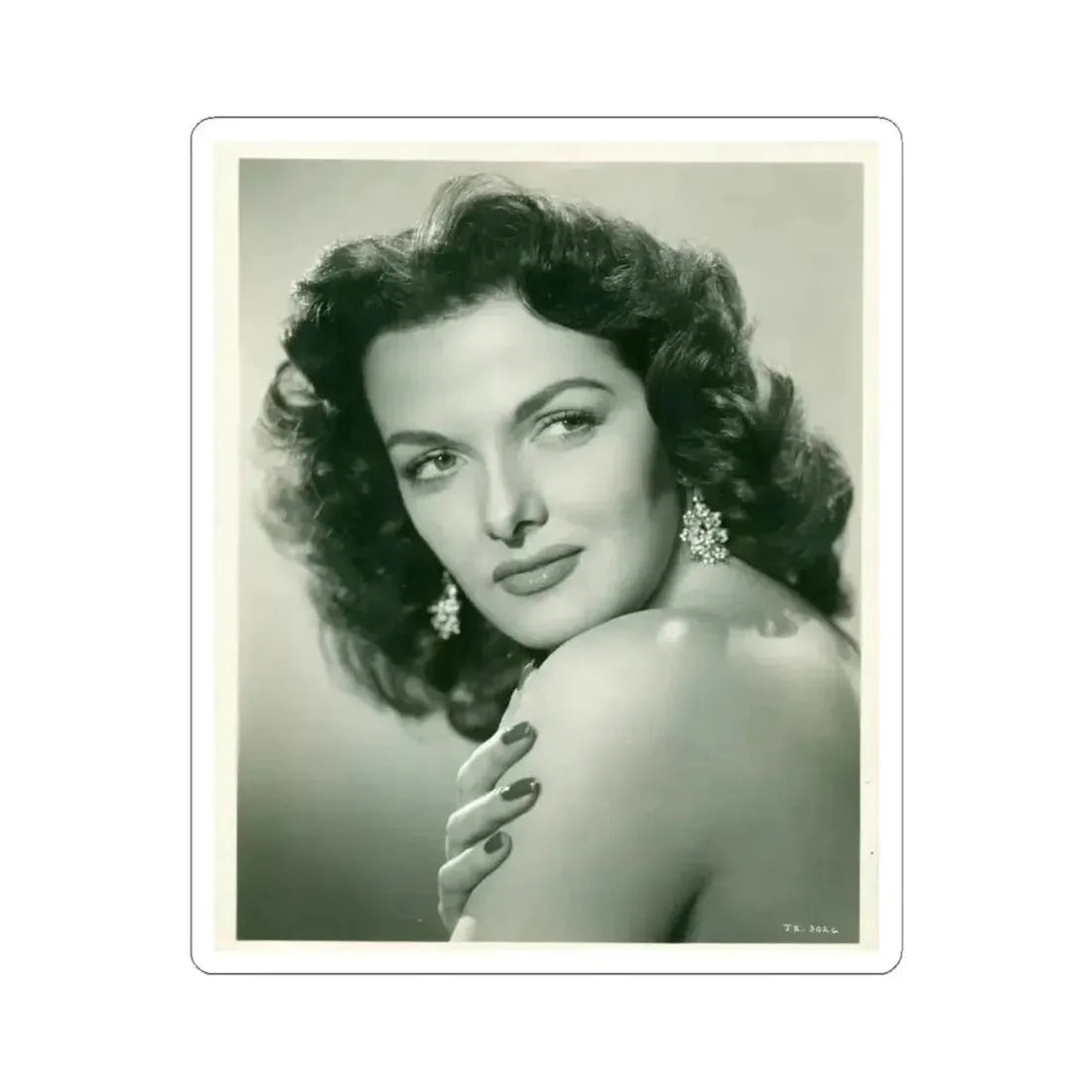 Jane Russell #166 (Vintage Female Icon) STICKER Vinyl Kiss-Cut Decal 6 Inch White - The Sticker Space