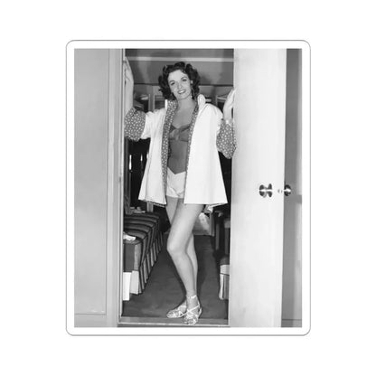 Jane Russell #184 (Vintage Female Icon) STICKER Vinyl Kiss-Cut Decal 4 Inch White - The Sticker Space