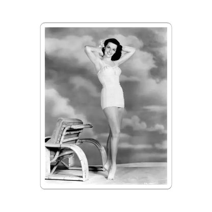 Jane Russell #185 (Vintage Female Icon) STICKER Vinyl Kiss-Cut Decal 3 Inch White - The Sticker Space