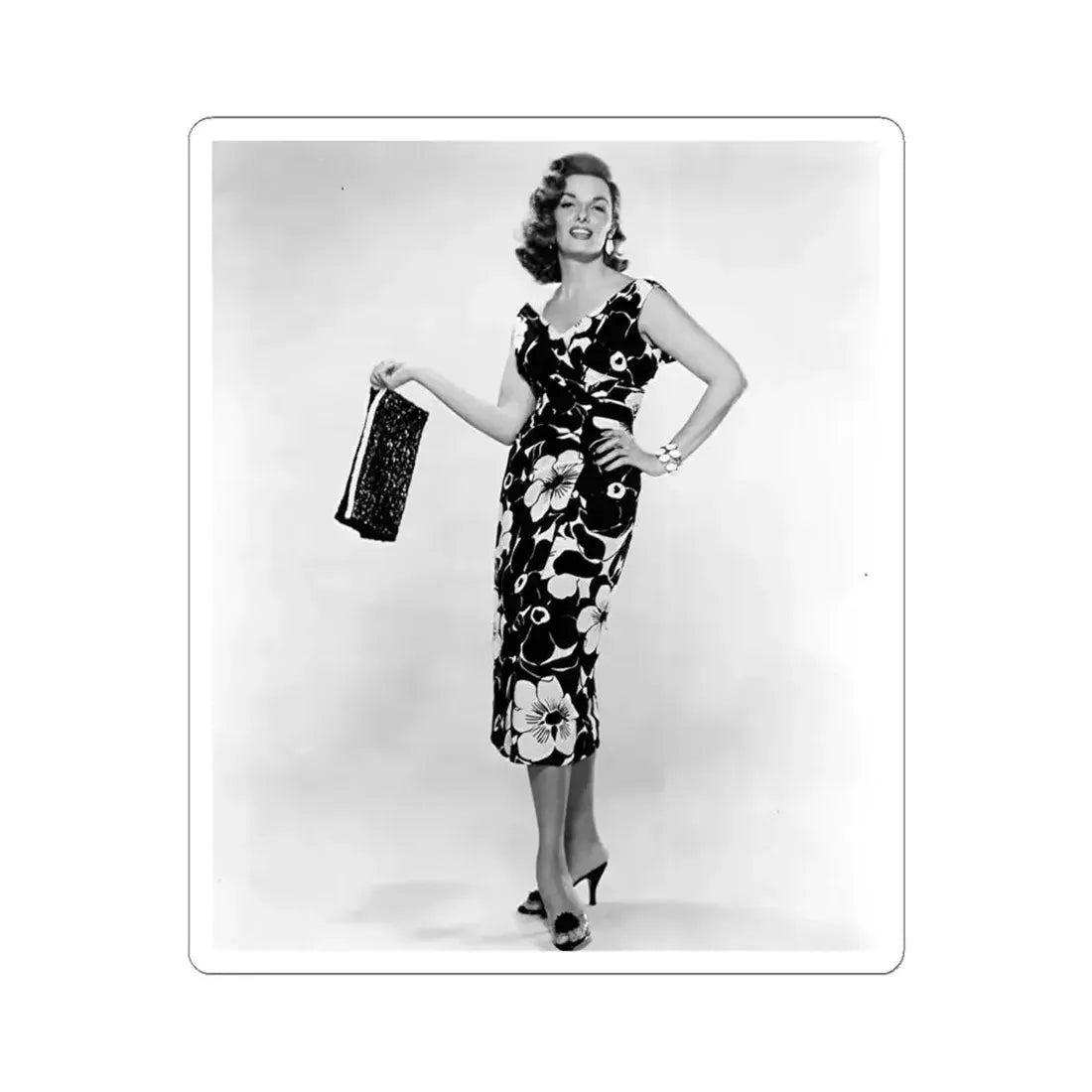 Jane Russell #187 (Vintage Female Icon) STICKER Vinyl Kiss-Cut Decal 6 Inch White - The Sticker Space