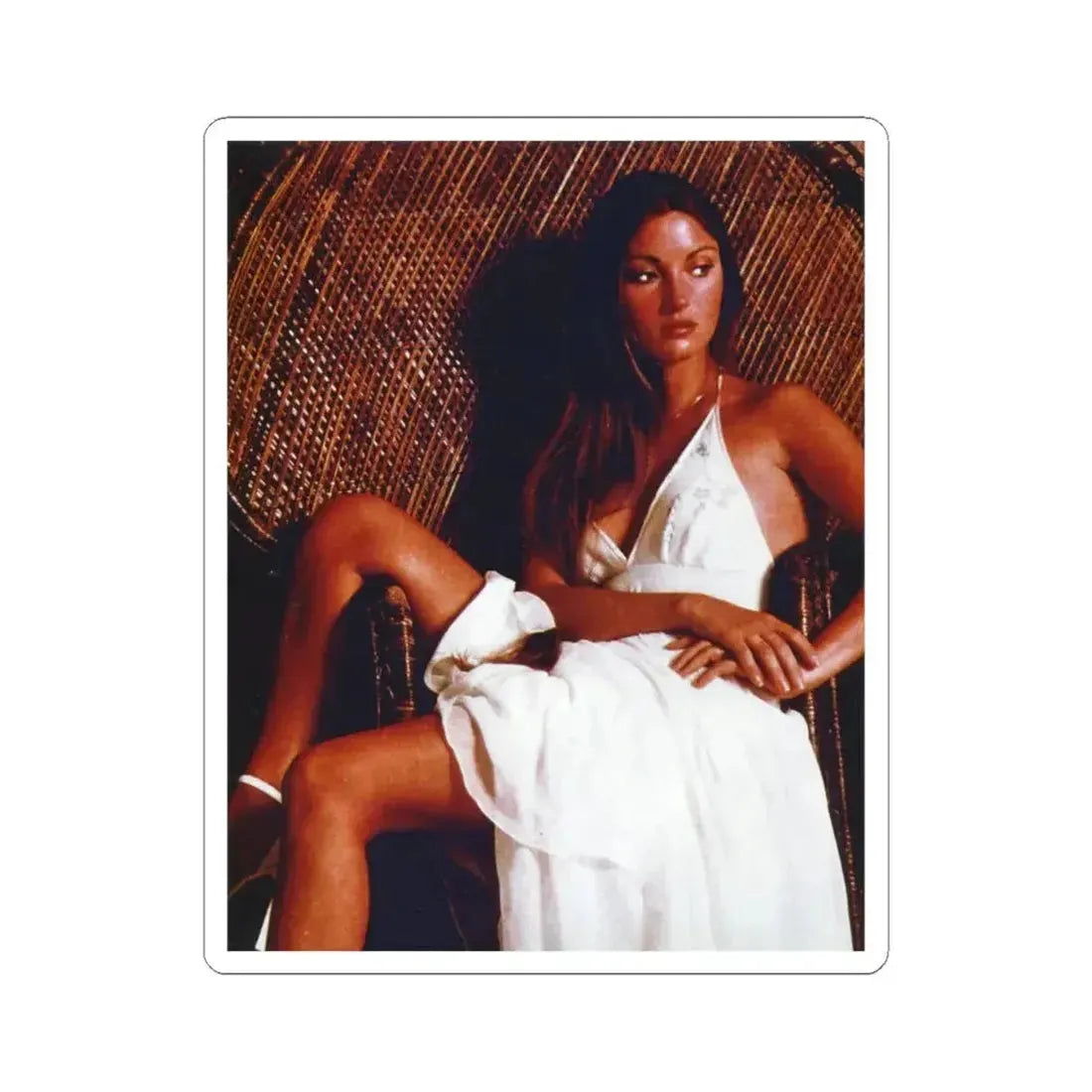 Jane Seymour #21 (Vintage Female Icon) STICKER Vinyl Kiss-Cut Decal 4 Inch White - The Sticker Space