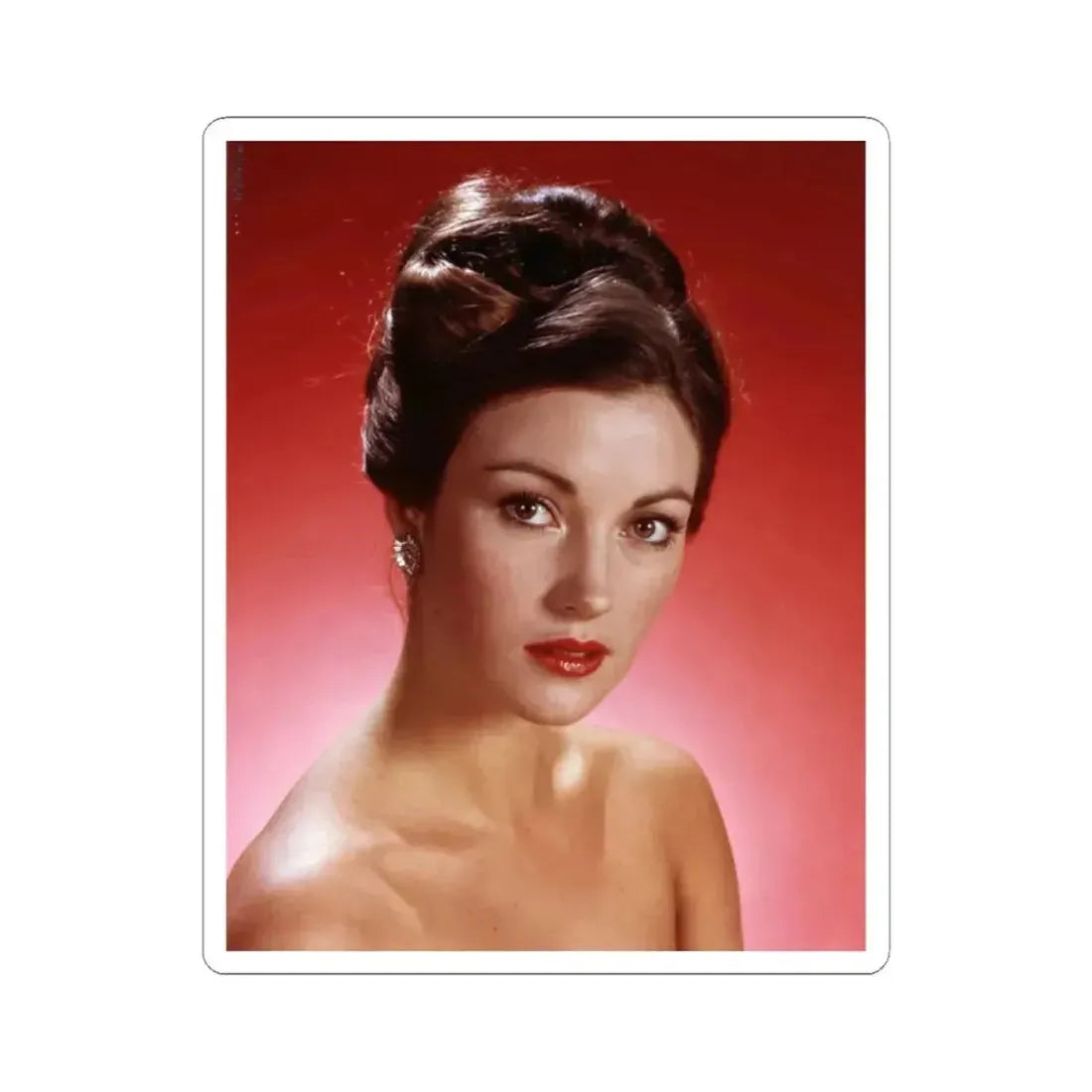 Jane Seymour #79 (Vintage Female Icon) STICKER Vinyl Kiss-Cut Decal 2 Inch White - The Sticker Space