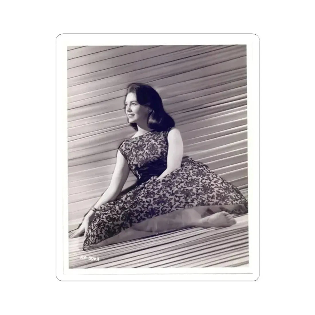 Janette Scott #30 (Vintage Female Icon) STICKER Vinyl Kiss-Cut Decal 2 Inch White - The Sticker Space