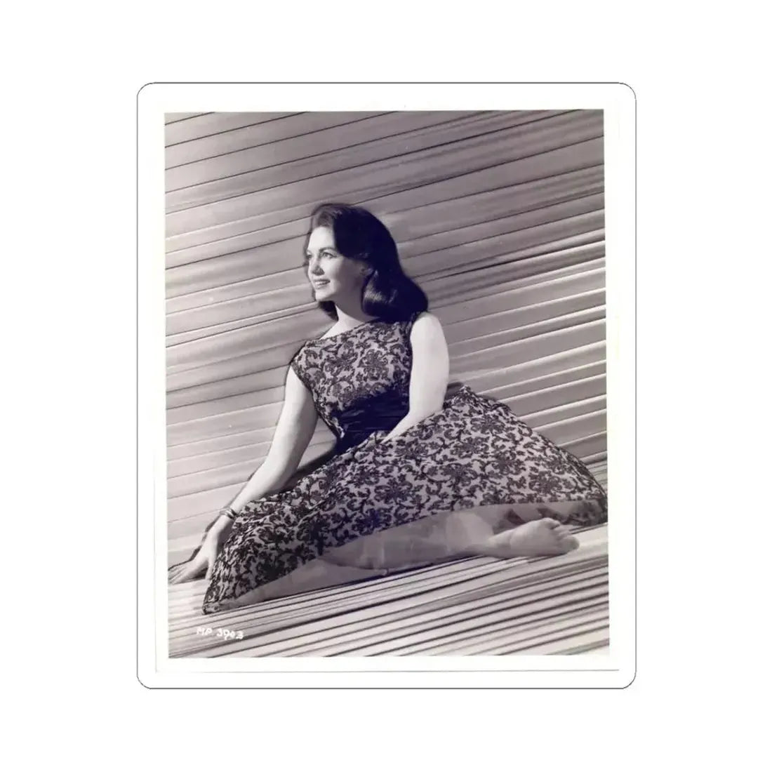 Janette Scott #30 (Vintage Female Icon) STICKER Vinyl Kiss-Cut Decal 3 Inch White - The Sticker Space