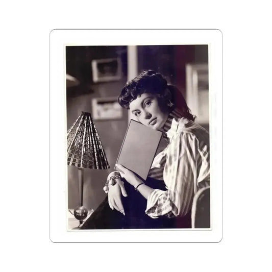 Janette Scott #37 (Vintage Female Icon) STICKER Vinyl Kiss-Cut Decal 2 Inch White - The Sticker Space