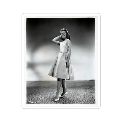 Janette Scott #49 (Vintage Female Icon) STICKER Vinyl Kiss-Cut Decal 3 Inch White - The Sticker Space