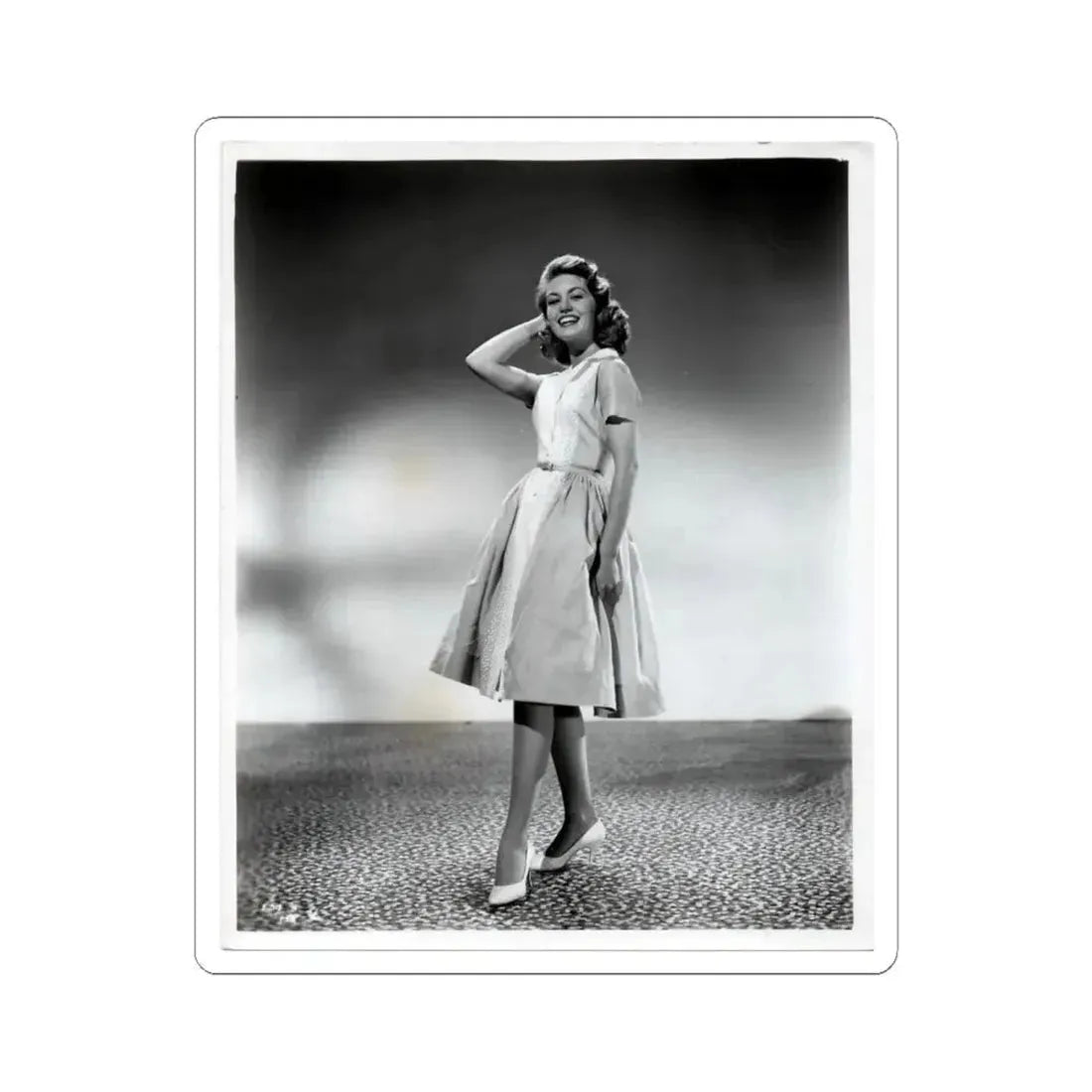 Janette Scott #49 (Vintage Female Icon) STICKER Vinyl Kiss-Cut Decal 6 Inch White - The Sticker Space