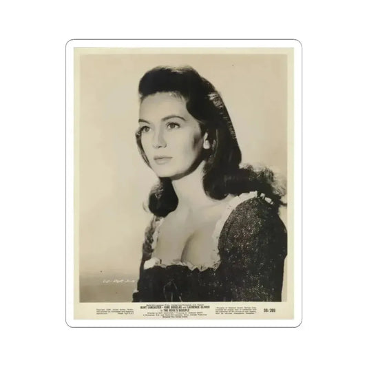 Janette Scott #65 (Vintage Female Icon) STICKER Vinyl Kiss-Cut Decal 2 Inch White - The Sticker Space