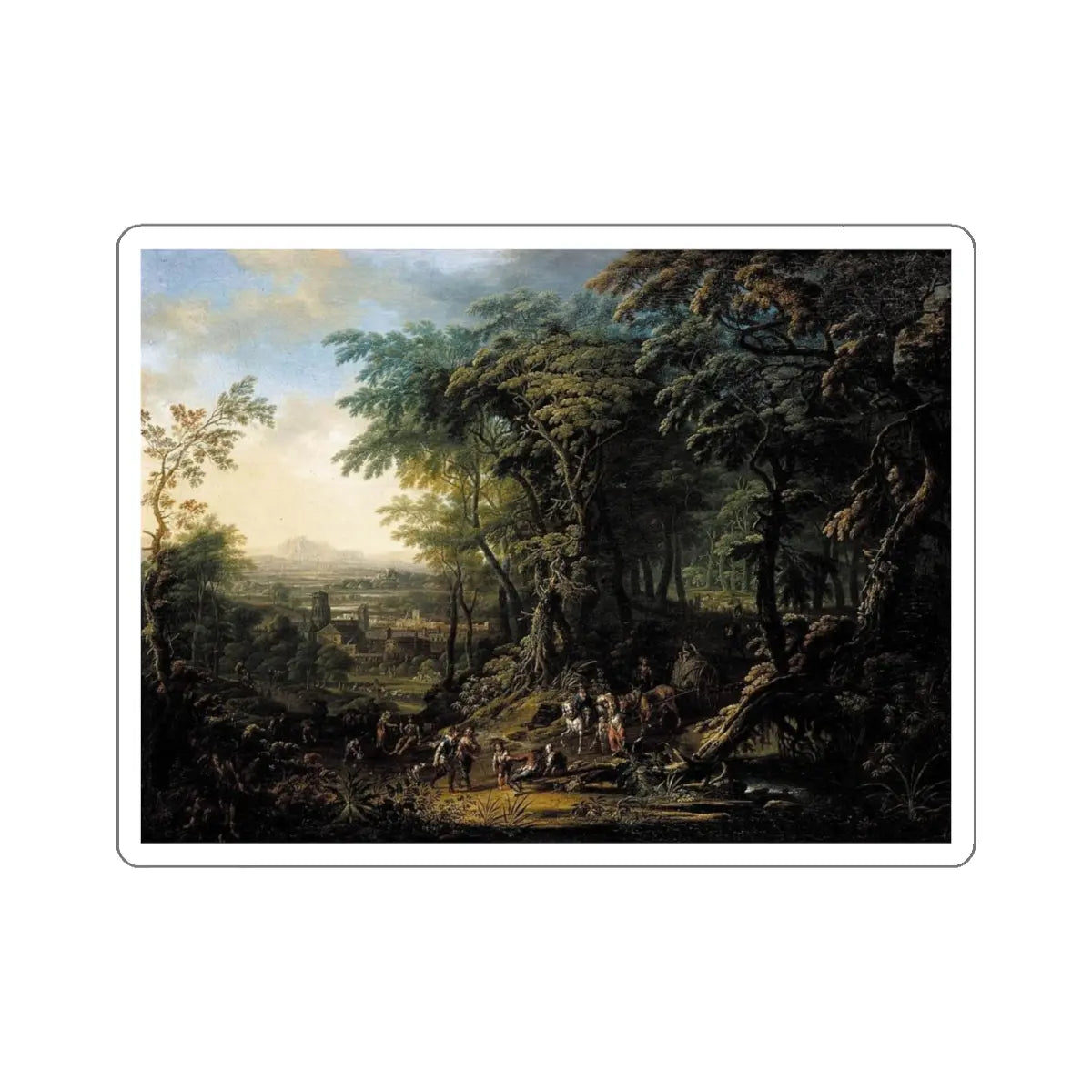 SKU:25840709205746474617 Sticker types:White Shape:Die-Cut Sizes:4" × 4"