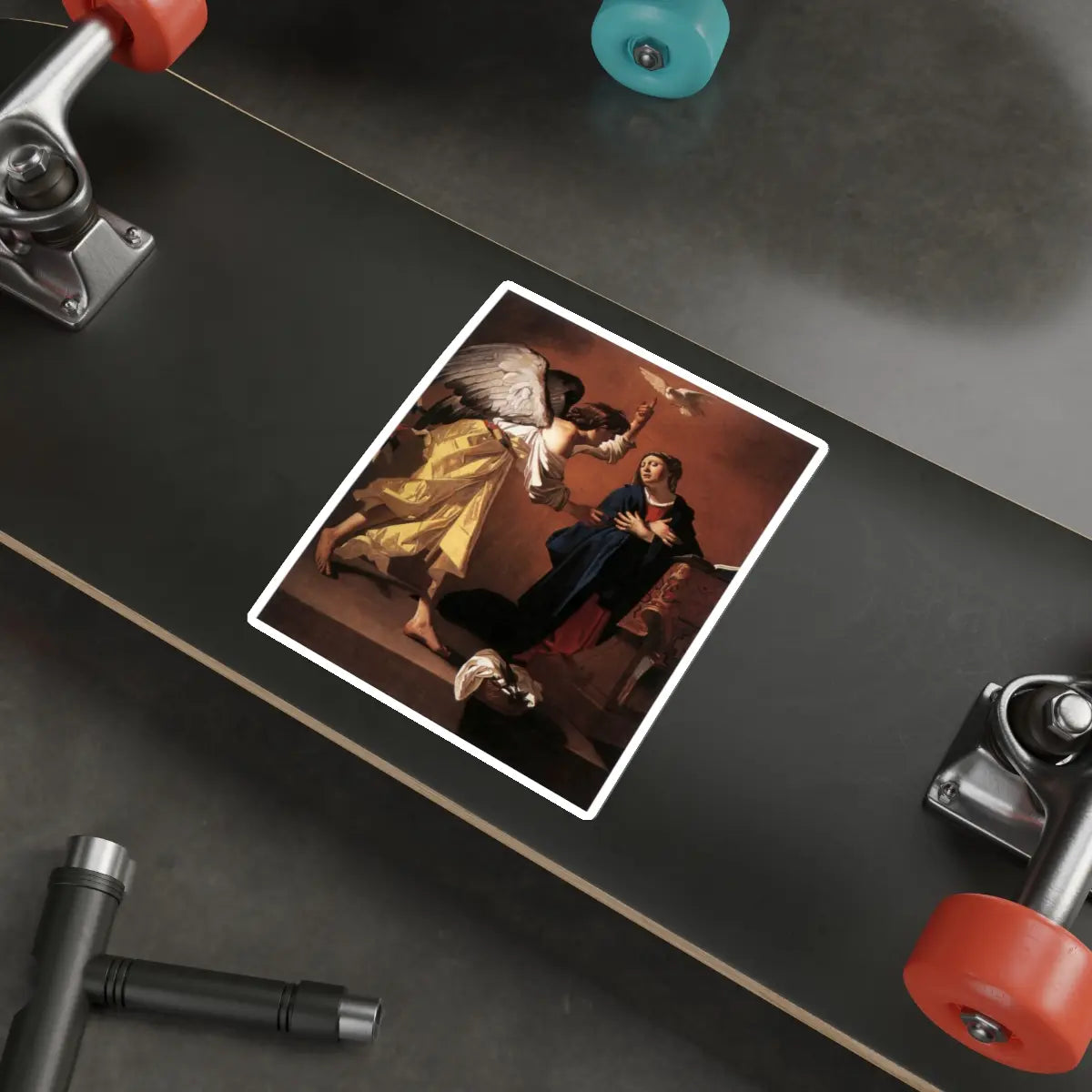 SKU:31388763222773378598 Sticker types:White Shape:Die-Cut Sizes:6" × 6"