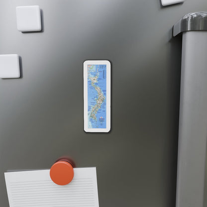 Japan (1984) (Map) Refrigerator Magnet-The Sticker Space