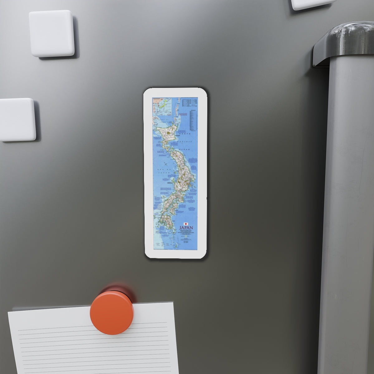 Japan (1984) (Map) Refrigerator Magnet-The Sticker Space