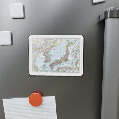 Japan and Korea (1945) (Map) Refrigerator Magnet-The Sticker Space