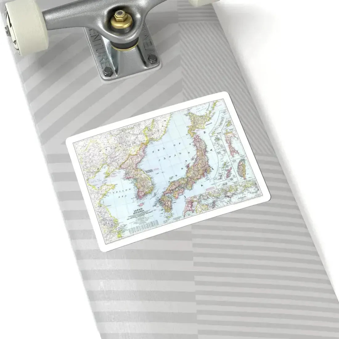 Japan and Korea (1945) (Map) STICKER Vinyl Kiss-Cut Decal - The Sticker Space