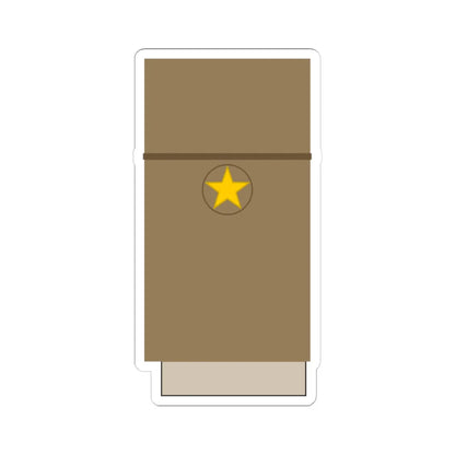 Japan Army OF 1a Sleeve 1943 1945 (Japan) (Military Rank) STICKER Vinyl Kiss-Cut Decal 4 Inch White - The Sticker Space
