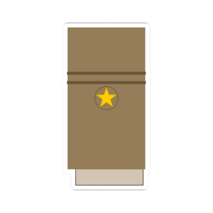 Japan Army OF 3 Sleeve 1943 1945 (Japan) (Military Rank) STICKER Vinyl Kiss-Cut Decal 2 Inch White - The Sticker Space