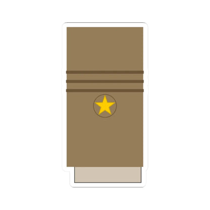 Japan Army OF 7 Sleeve 1943 1945 (Japan) (Military Rank) STICKER Vinyl Kiss-Cut Decal 2 Inch White - The Sticker Space